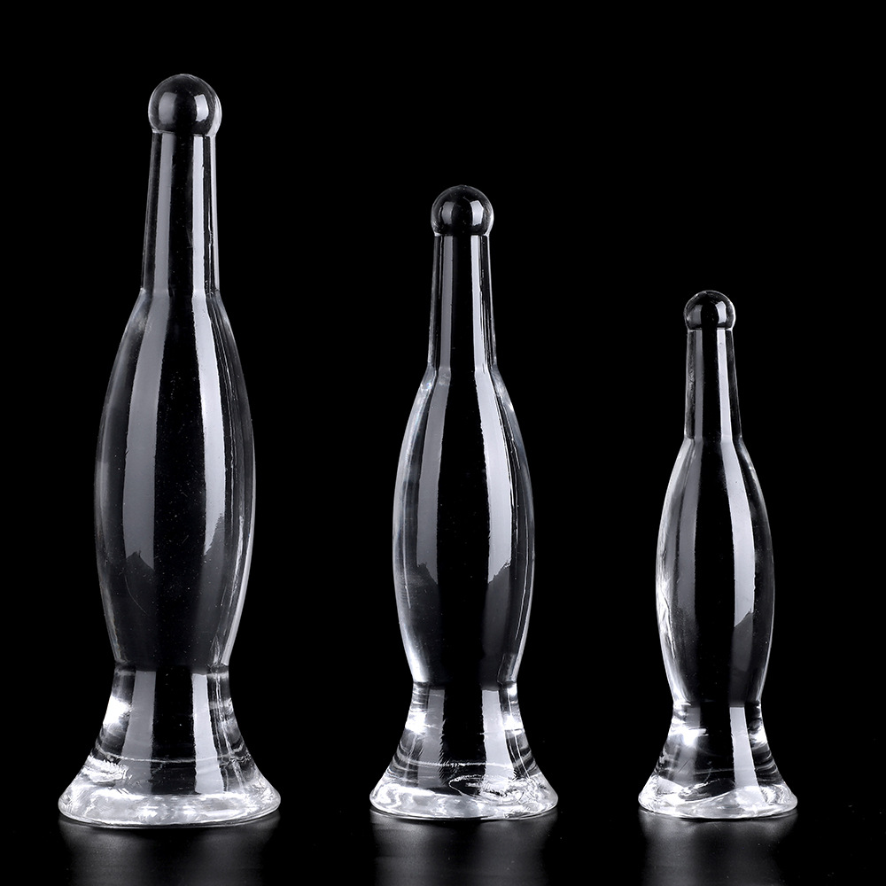 Art Craft Vase - Roman Transparent Erwachsene Bier Flasche Form