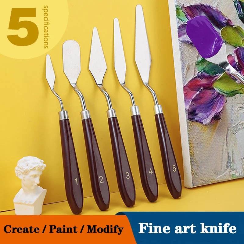 Painting Knife Palette - 5/7 Teile/satz Kunst Ölgemälde Schaber Palette