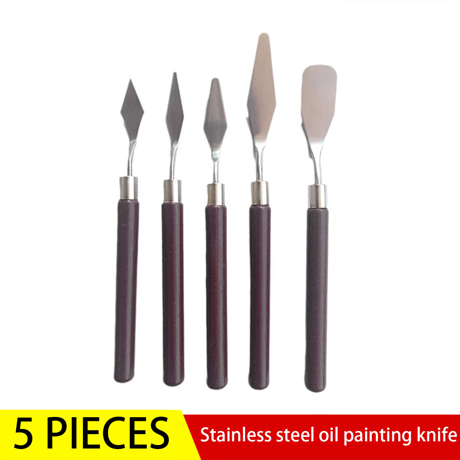Painting Knife Palette - Künstler-Malwerkzeugset für Anfänger: Spachtel und Palettenmesser