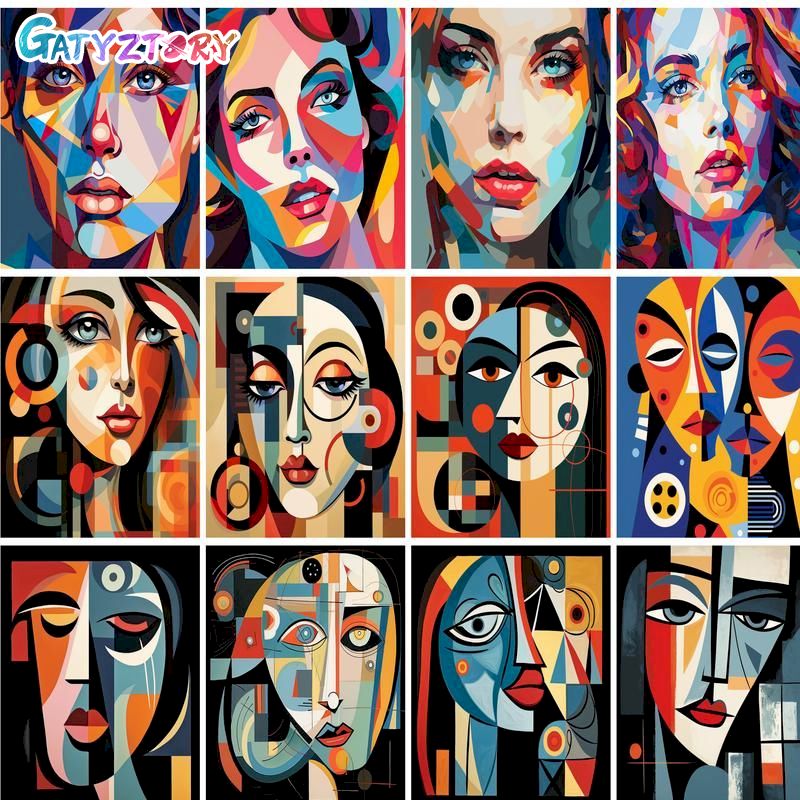 Art And Craft Numbers - GATYZTORY Acrylfarbenrahmen, DIY-Malerei nach Zahlen für