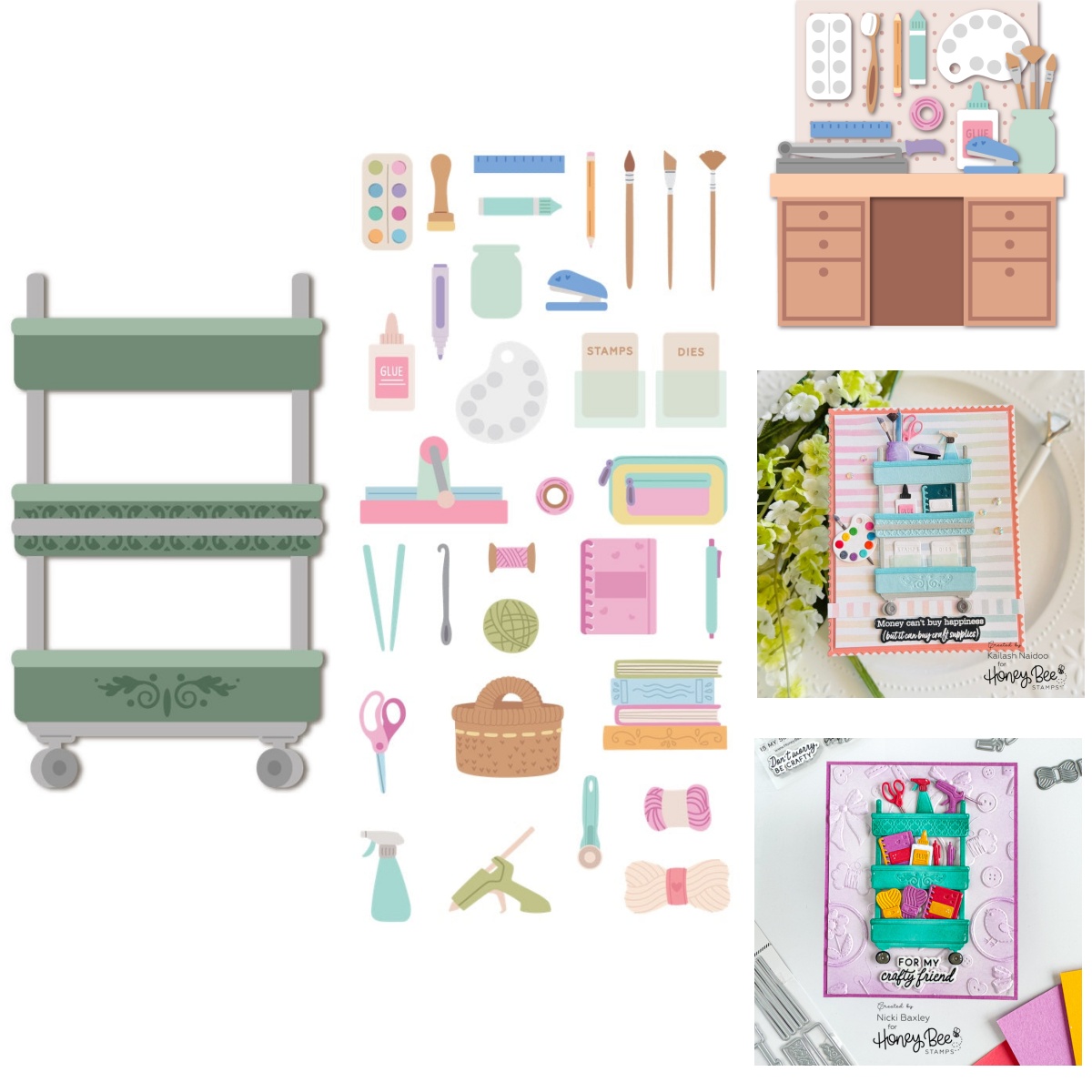 Art Craft Furniture - Schichten, Kunst- und Bastelbedarf, Wagenstanzformen, 2025,