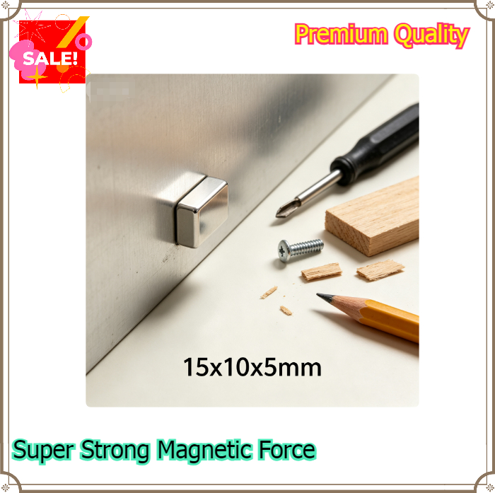 Superstarker 15x10x5mm Neodym- – Art Craft Magnet Bewertung und Preis