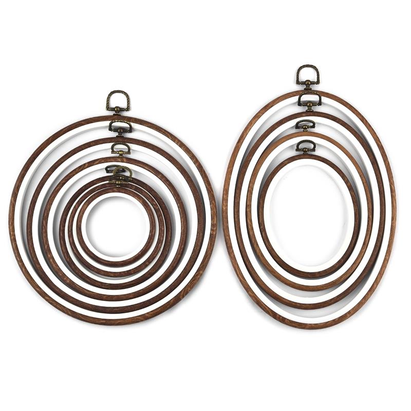 Runde Oval Holz Farbe Stickere – Embroidery Hoop Kit Bewertung und Preis