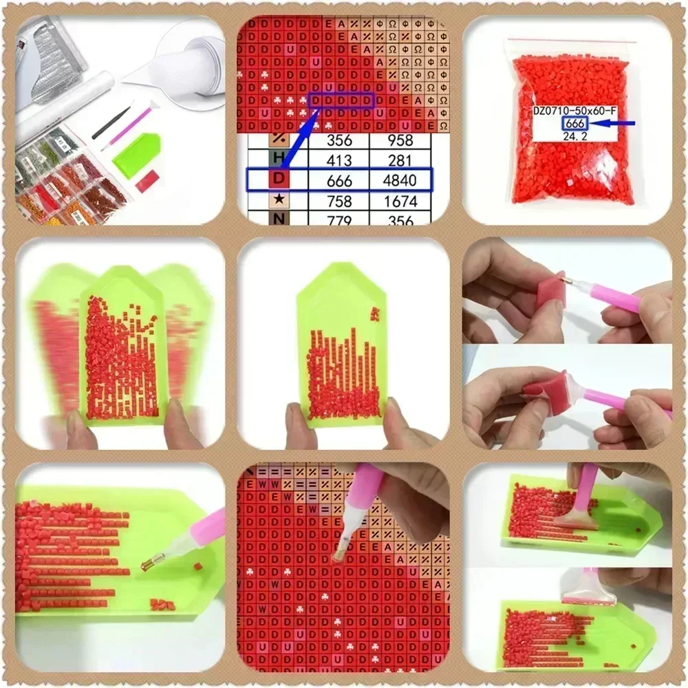 Mädchen-Cartoon-Diamant-Malset – Unique Art Craft Bewertung und Preis