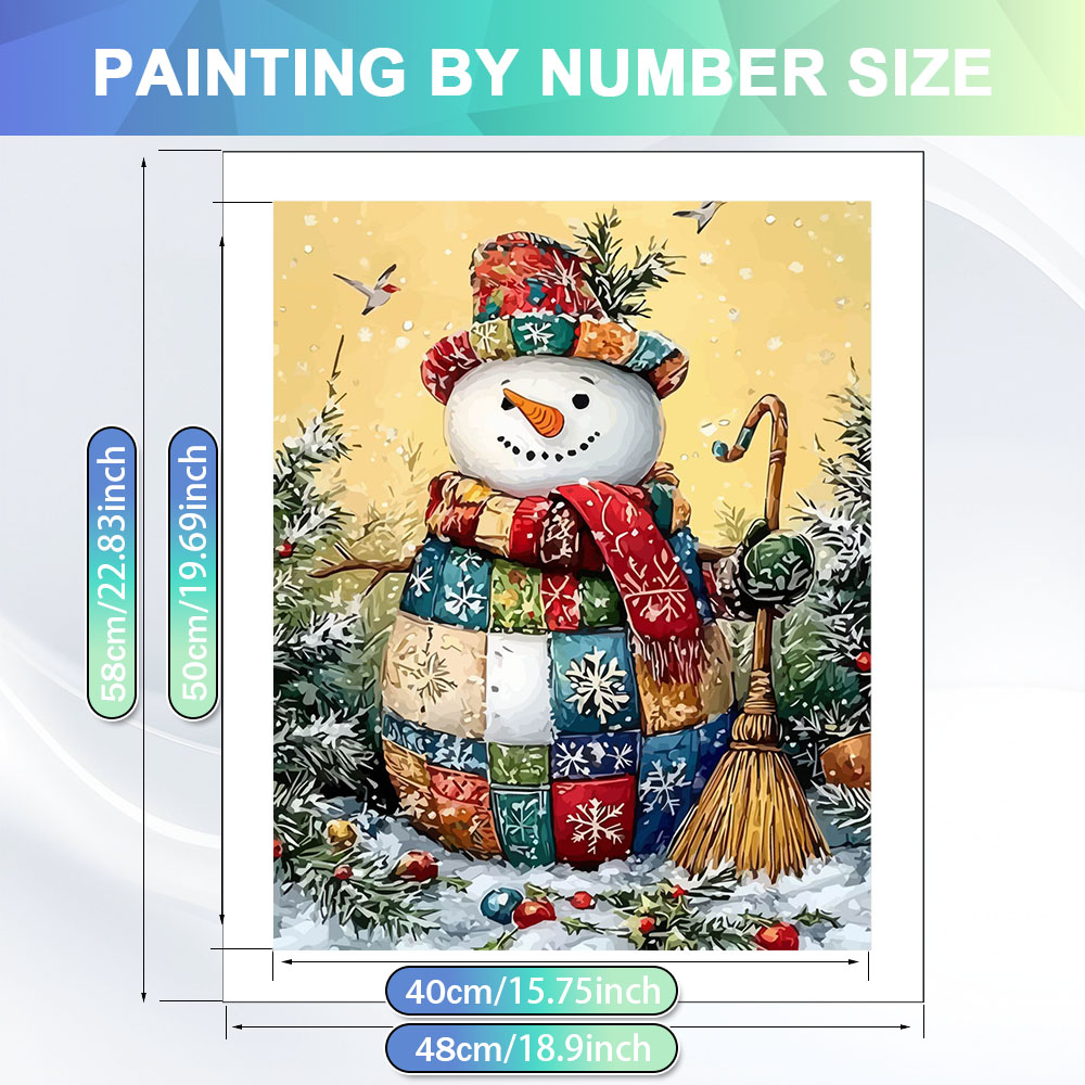 HUACAN Malen nach Zahlen Schne – Art Craft Winter Bewertung und Preis