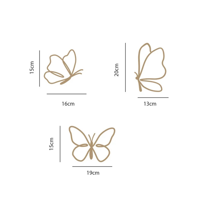 Once Upon a Time Wandschild Ho – Art Craft Butterfly Bewertung und Preis