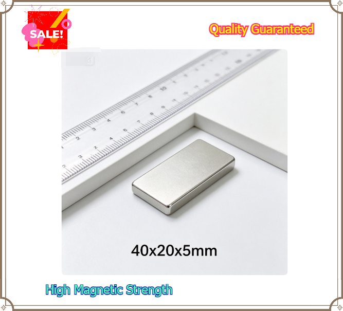 Superstarker 40x20x5mm Neodym- – Art Craft Magnet Bewertung und Preis