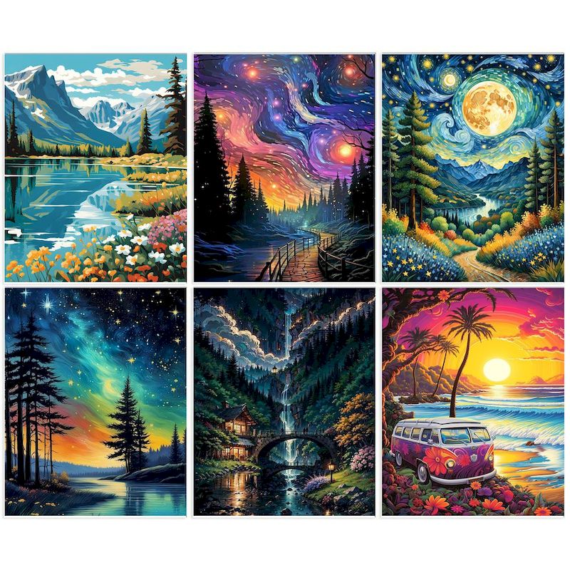 GATYZTORY 40x50cm Malen nach Z – Art And Craft Numbers Bewertung und Preis