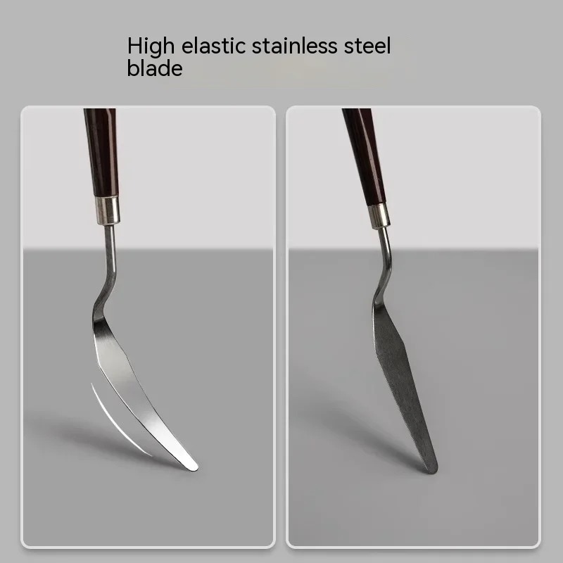 Ölgemälde Schaber Palette Mess – Painting Knife Palette Bewertung und Preis