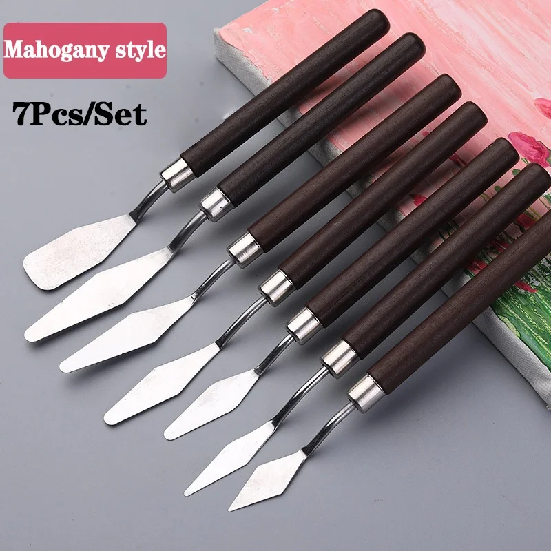 5/7 Teile/satz Kunst Ölgemälde – Painting Knife Palette Bewertung und Preis