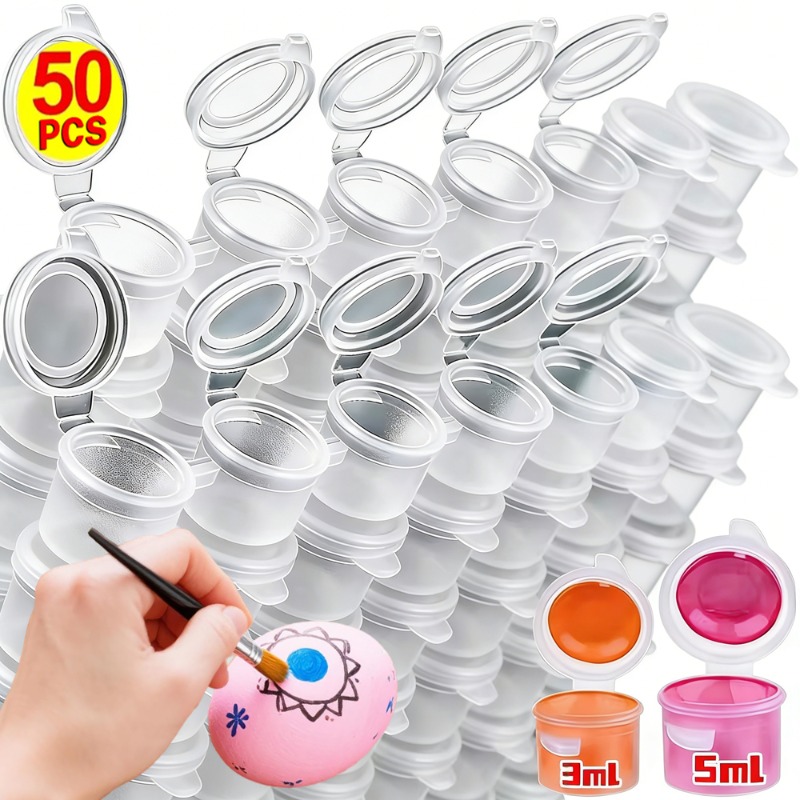 10/30/50 Stück leere Farbtöpfe – Art And Craft With Paint Bewertung und Preis