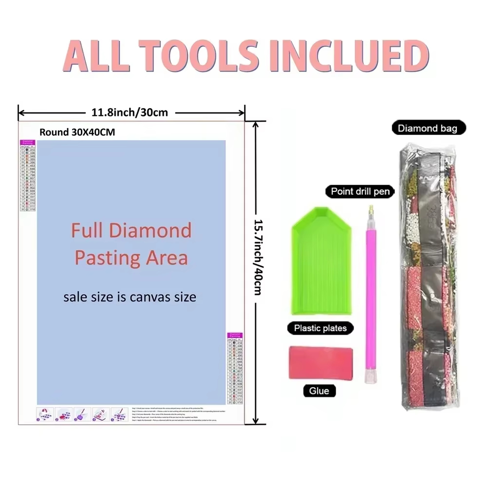 Diamant-Mosaik Neue Kollektion – Unique Art Craft Bewertung und Preis