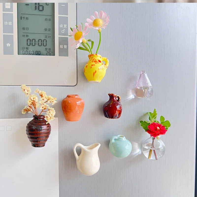 Kreative Niedliche MINI Glasva – Art Craft Magnet Bewertung und Preis