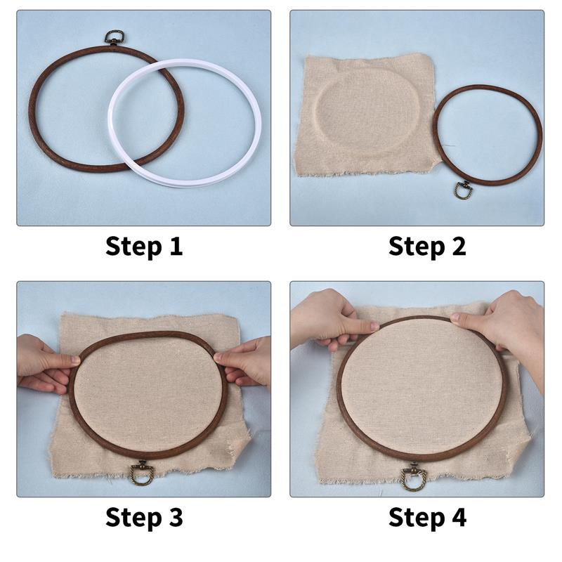 Nähwerkzeug Runde Ovale Holz-S – Embroidery Hoop Kit Bewertung und Preis