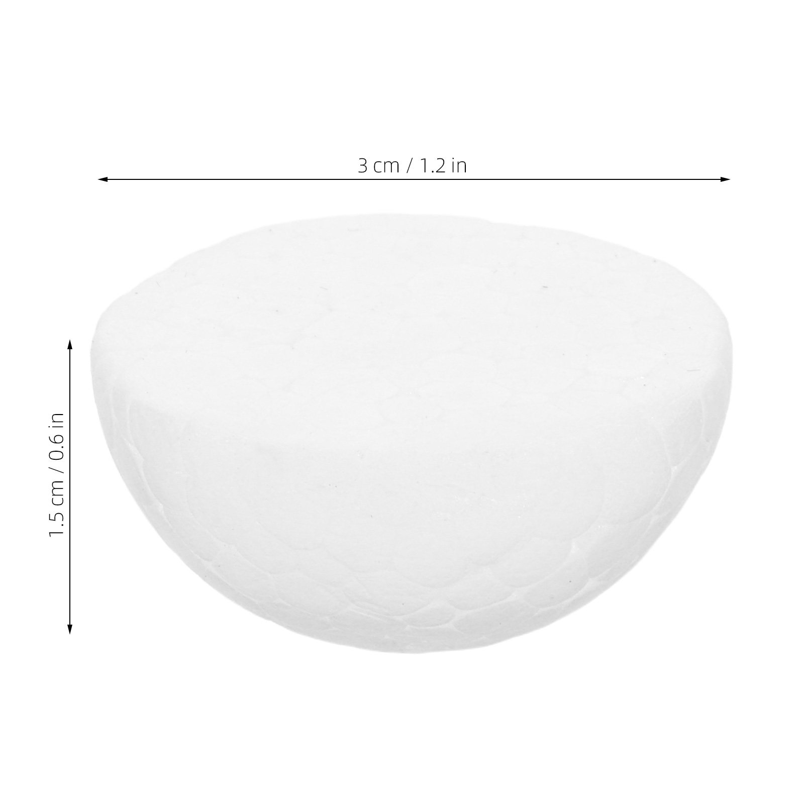 200 Stück 3 cm große weiße Pol – Art Craft Winter Bewertung und Preis