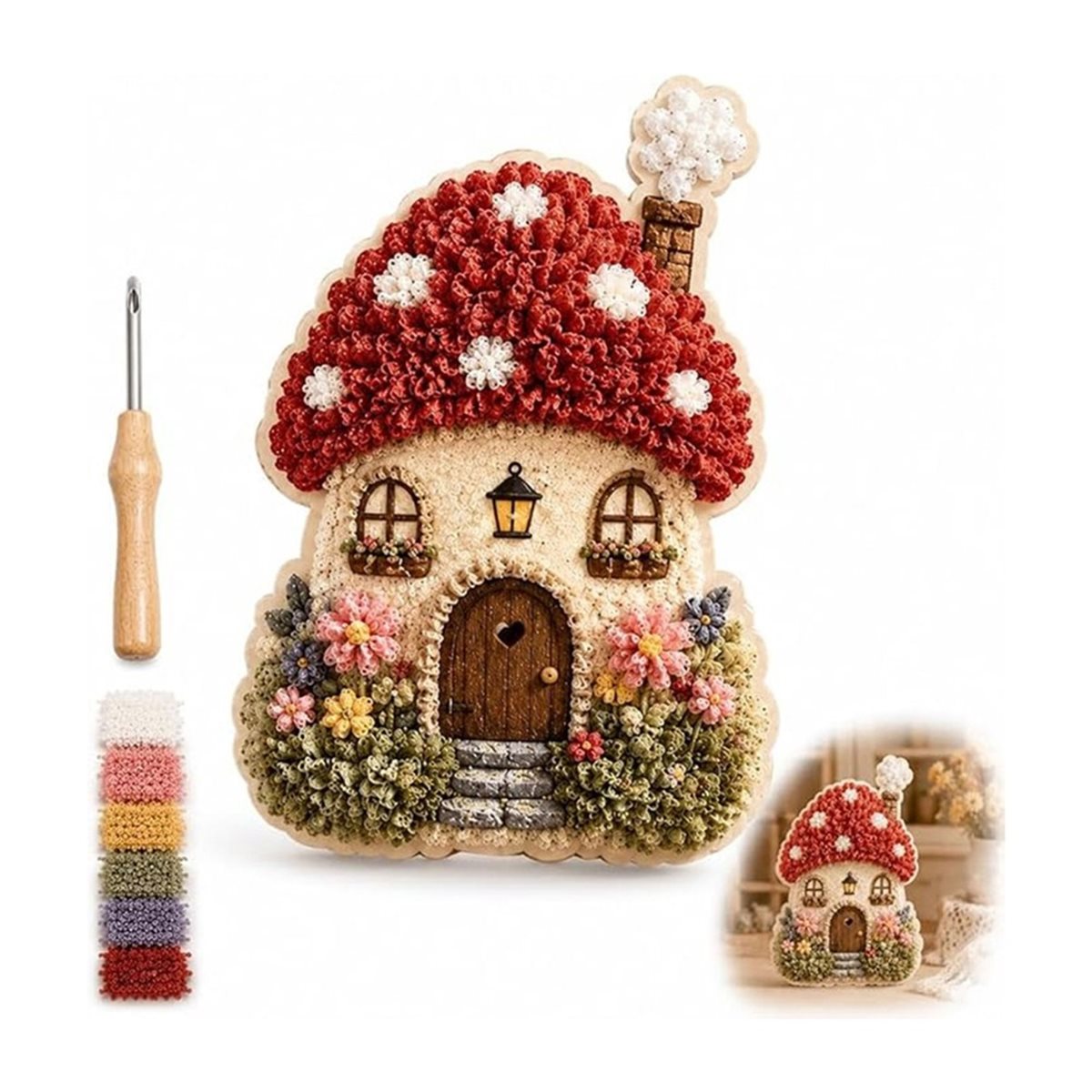 Fantasievolles 3D-Stoff-Poke-A – Art Craft Village Bewertung und Preis