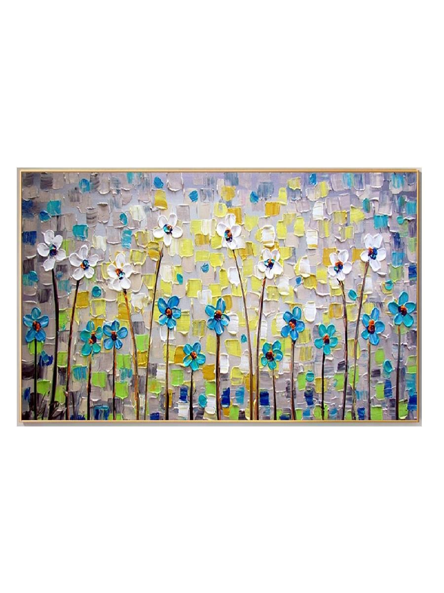 Moderne Kirschblüten-Leinwandk – Painting Knife Palette Bewertung und Preis