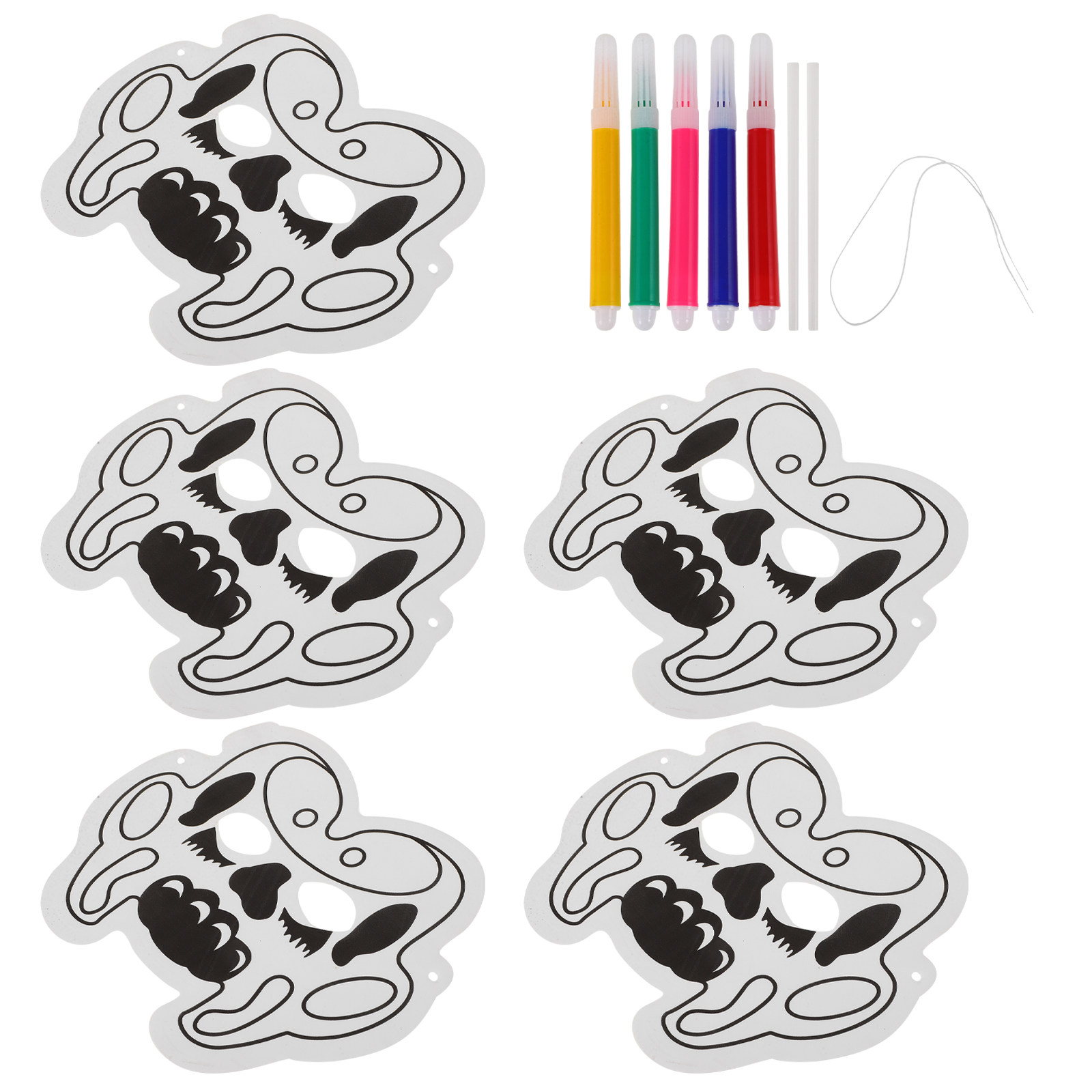 1 Set DIY Graffiti-Ballonmaske – Art Craft Classes Bewertung und Preis