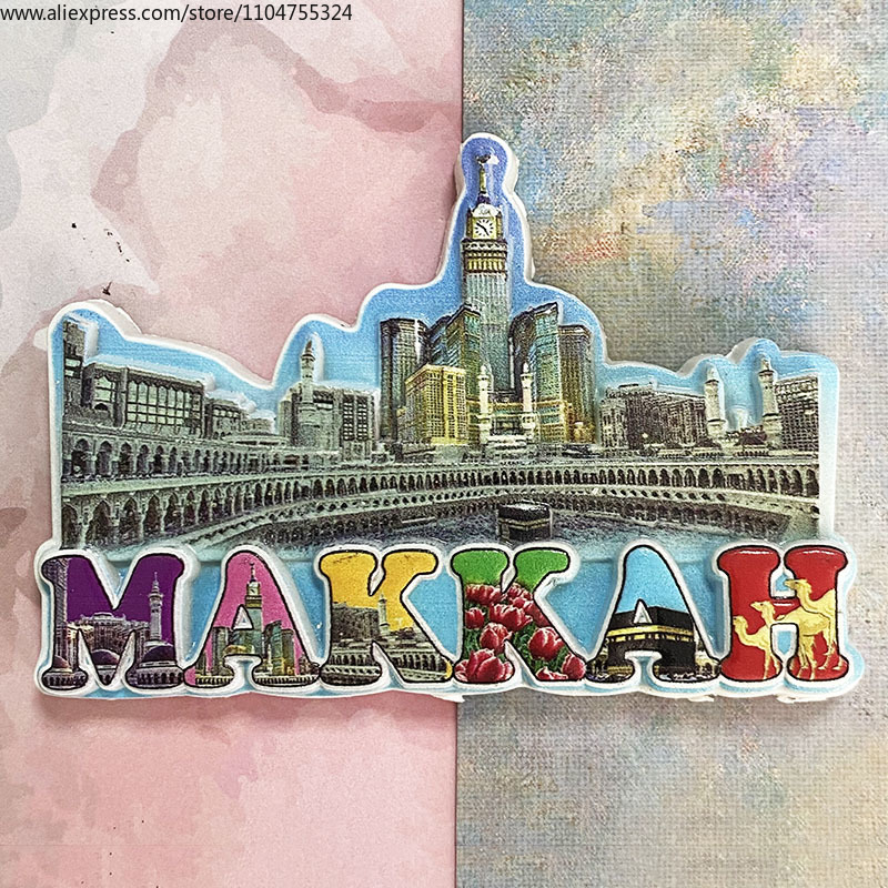 Mekka 3D-Kühlschrankmagnet Tou – Art Craft Magnet Bewertung und Preis
