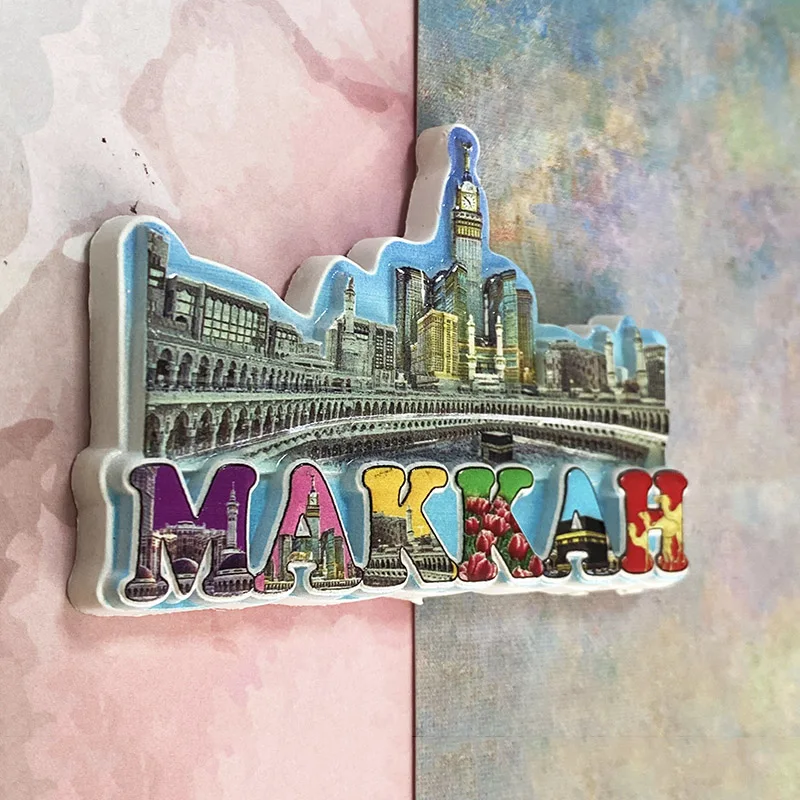 Mekka 3D-Kühlschrankmagnet Tou – Art Craft Magnet Bewertung und Preis