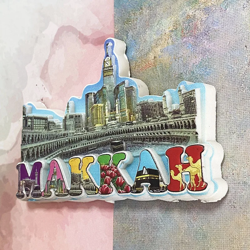 Mekka 3D-Kühlschrankmagnet Tou – Art Craft Magnet Bewertung und Preis