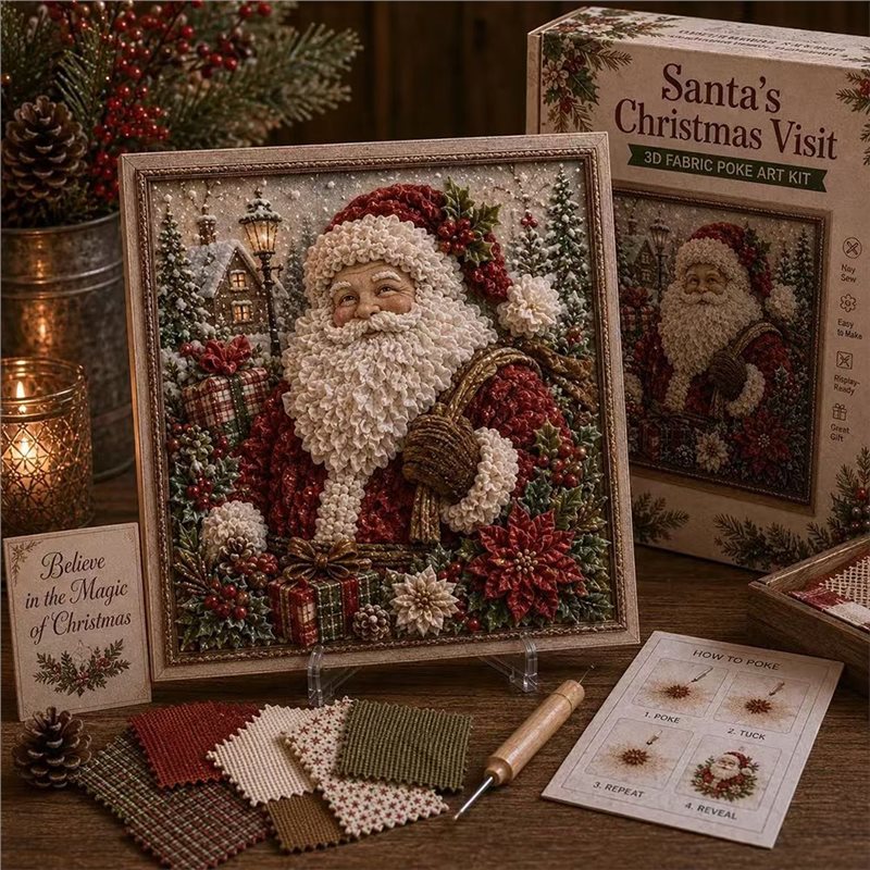 CYGJ-Stoff-Poke-Art-DIY-Set We – Art And Craft Xmas Tree Bewertung und Preis