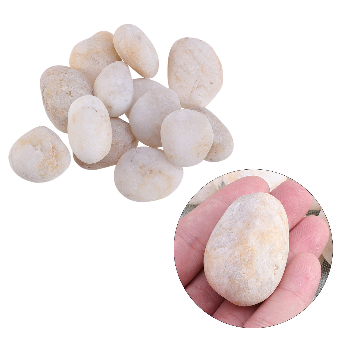 350G Glatte Graue Malsteine fü – Art Craft Project Bewertung und Preis