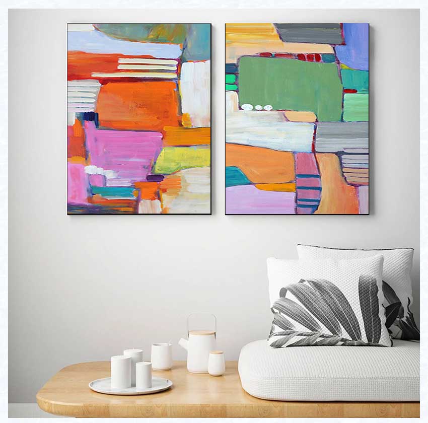 Bunte geometrische schwere Pin – Painting Knife Palette Bewertung und Preis