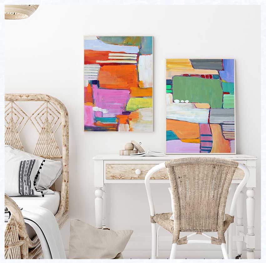 Bunte geometrische schwere Pin – Painting Knife Palette Bewertung und Preis