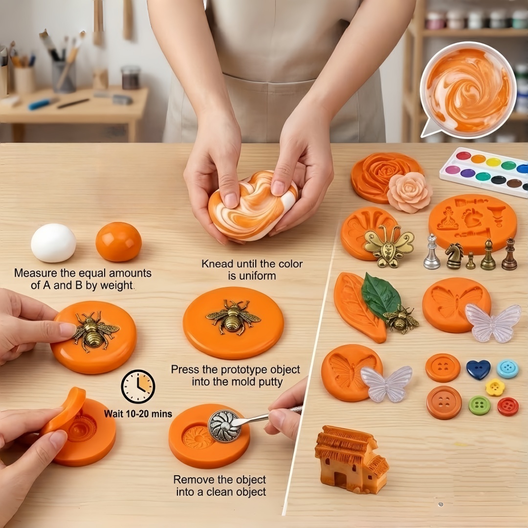 Silikonknetmasse DIY-Bastelset – Art Craft Project Bewertung und Preis
