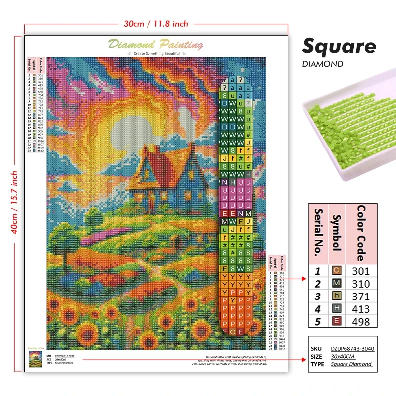 5D DIY Diamant-Malerei-Set: Sz – Art Craft Village Bewertung und Preis