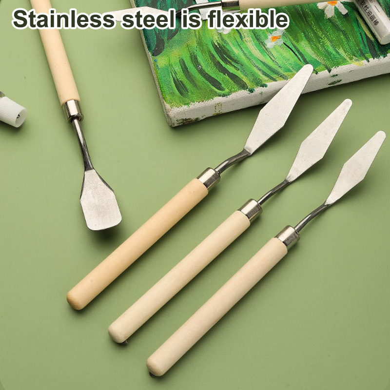 ★ ▲ 7-teiliges Set Edelstahl-Ö – Painting Knife Palette Bewertung und Preis