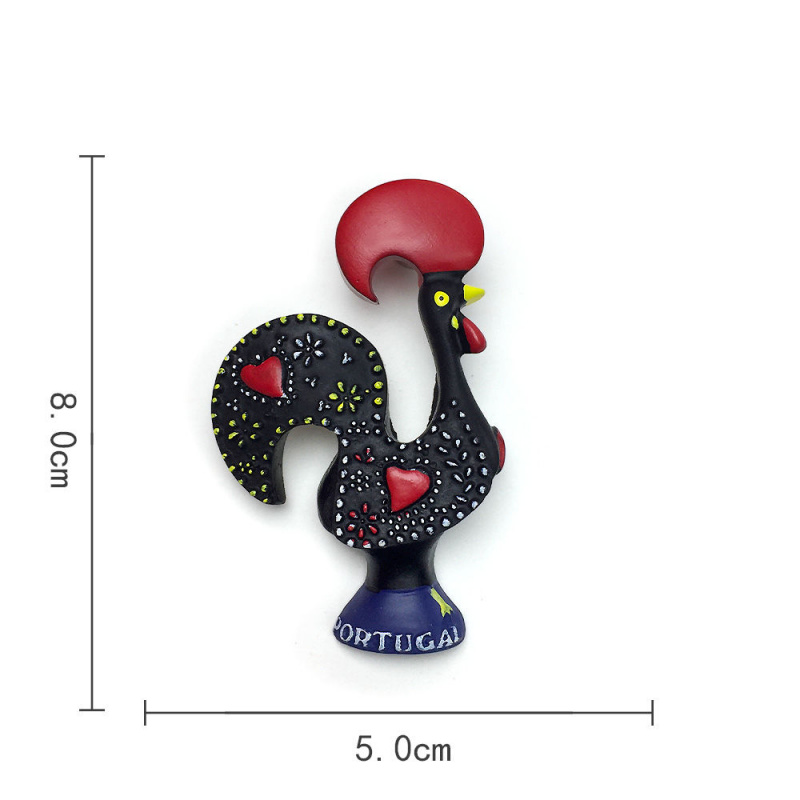 3D Portugal Gallischer Hahn Ma – Art Craft Magnet Bewertung und Preis