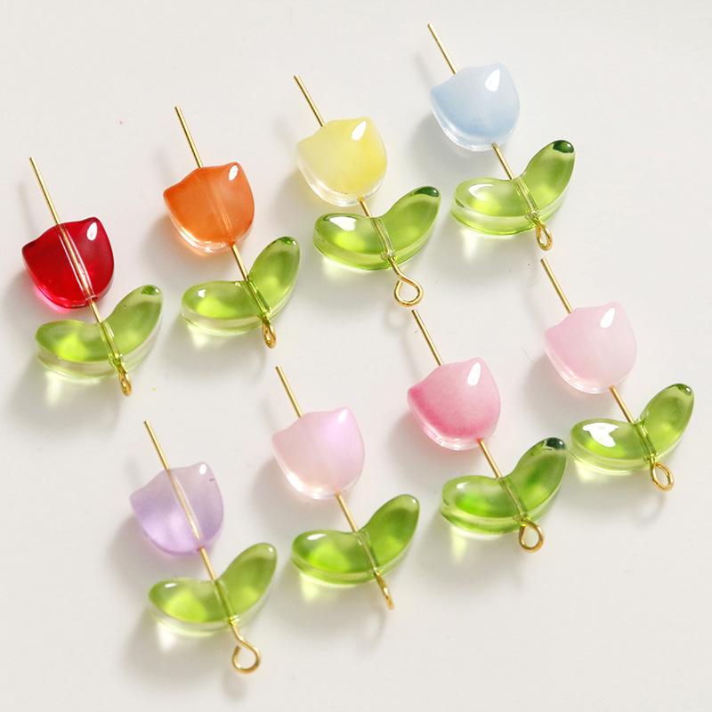 Lampwork Blumenperlen 30 Stück – Art Craft Project Bewertung und Preis