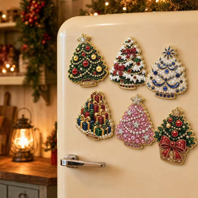 6-teiliges Weihnachts-Diamantk – Art Craft Magnet Bewertung und Preis