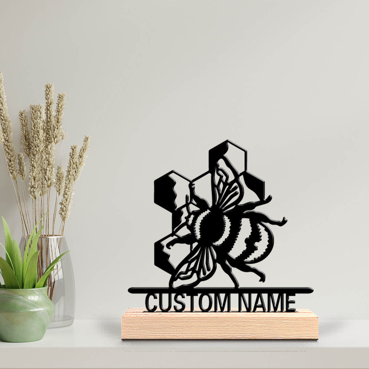 1 Stück Einfache Bienen-Metall – Art Craft Names Bewertung und Preis