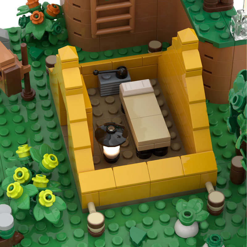 909-teiliges MOC Animal Crossi – Art Craft Village Bewertung und Preis