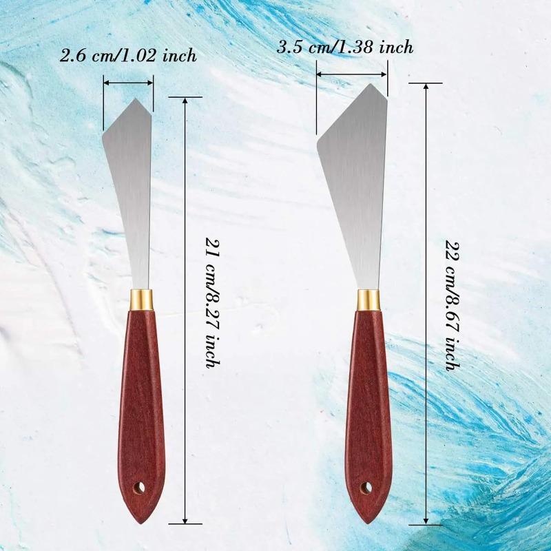 2 stücke Malerei Messer Set Ma – Painting Knife Palette Bewertung und Preis