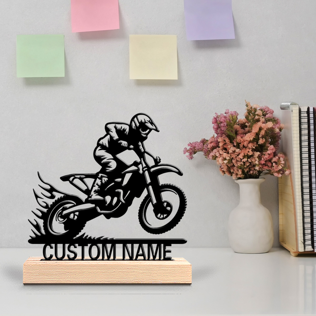 1 Stück Einfache Motorradfahre – Art Craft Names Bewertung und Preis