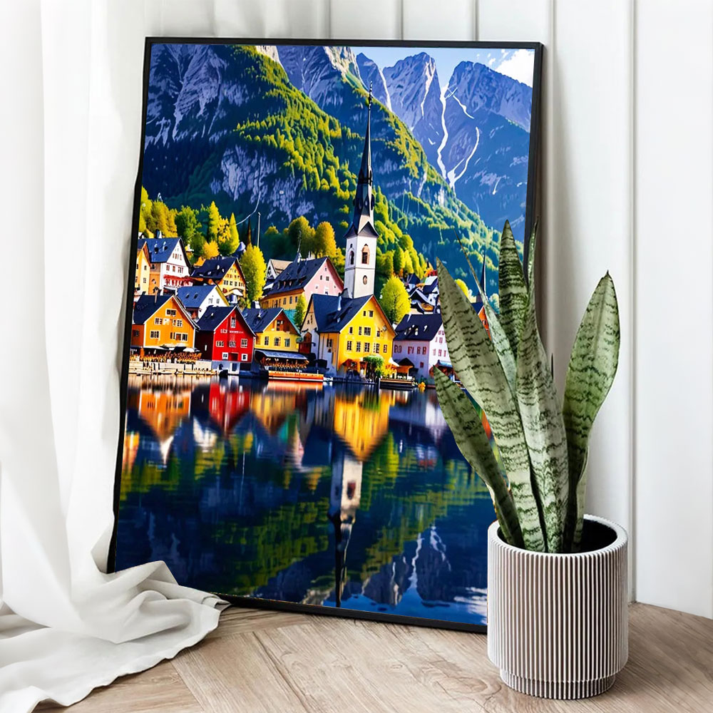 DIY Digitales Ölgemälde: Farbe – Art Craft Village Bewertung und Preis