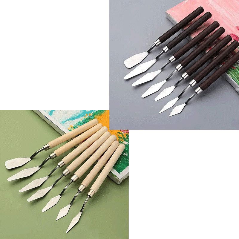 1/2 Set Ölgemälde-Schaber, Pal – Painting Knife Palette Bewertung und Preis