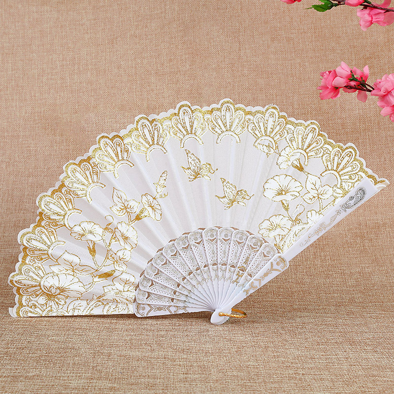 Retro-Falt fächer im chinesisc – Art Craft Butterfly Bewertung und Preis