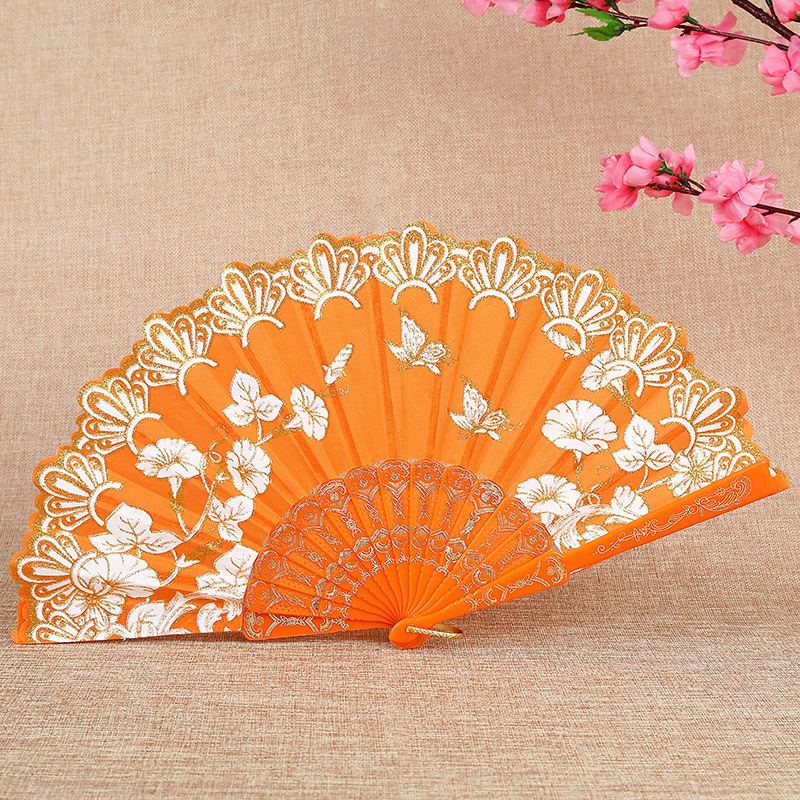 Retro-Falt fächer im chinesisc – Art Craft Butterfly Bewertung und Preis