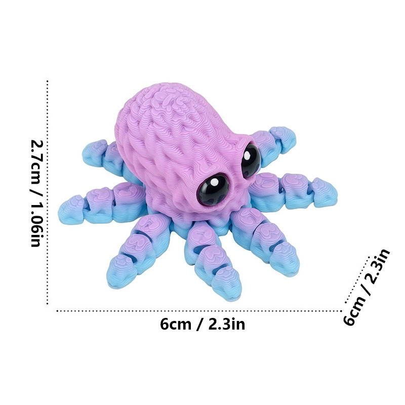 Entzückender 3D-gedruckter Okt – Art Craft Magnet Bewertung und Preis