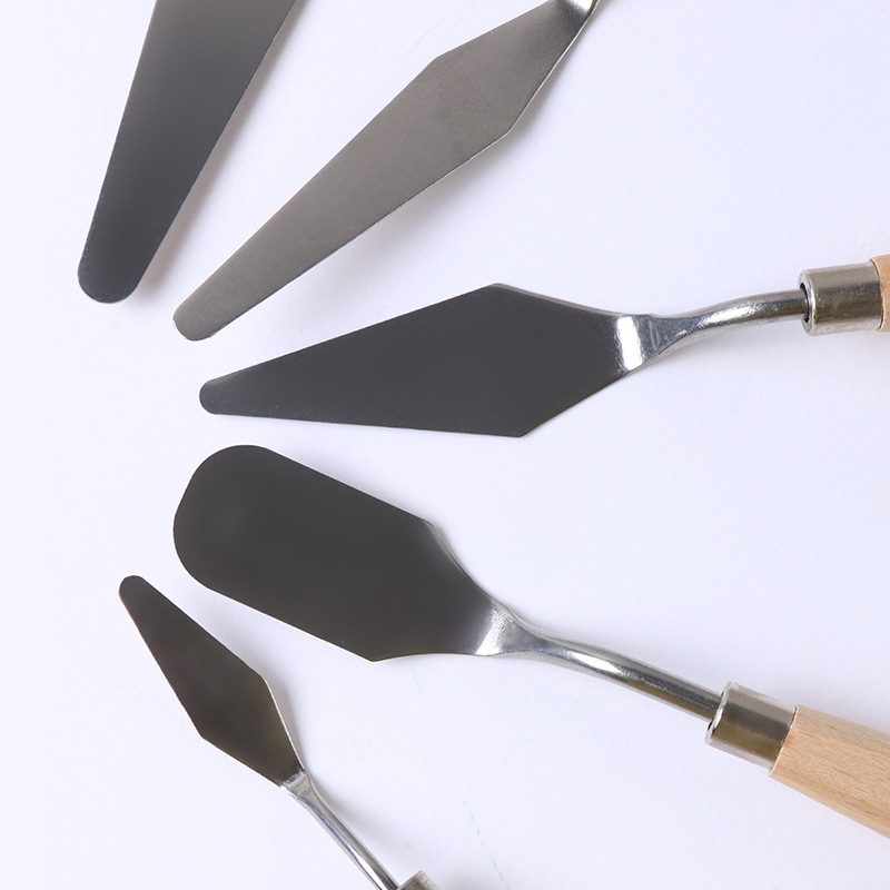 Ölgemälde-Holzspachtel, Farbpa – Painting Knife Palette Bewertung und Preis