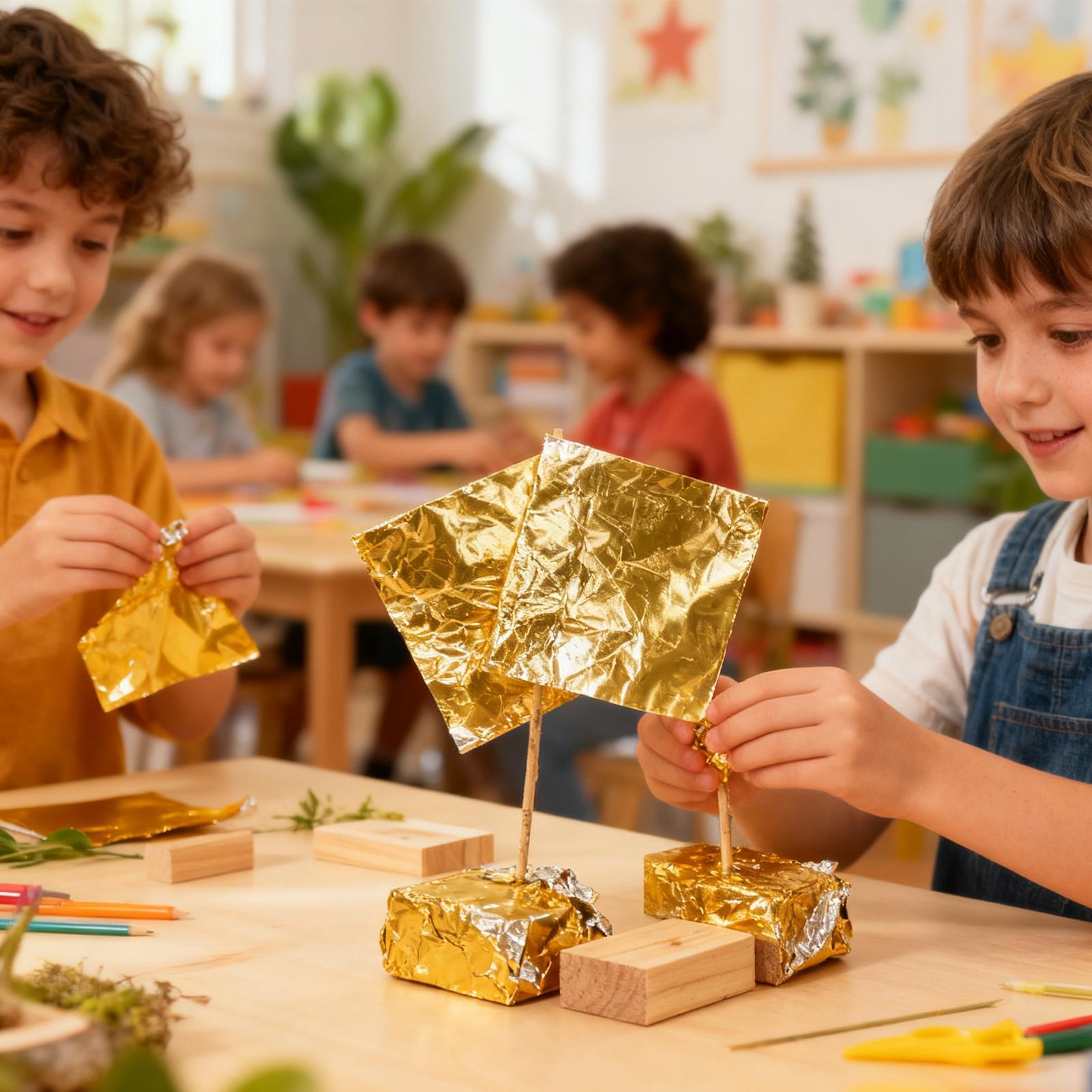 Folienpapier zum Basteln, 100  – Art Craft Project Bewertung und Preis